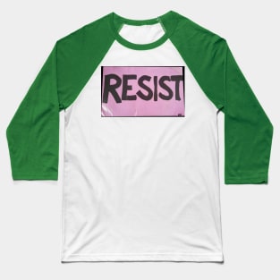 RESIST 1/21/17 - Back Baseball T-Shirt